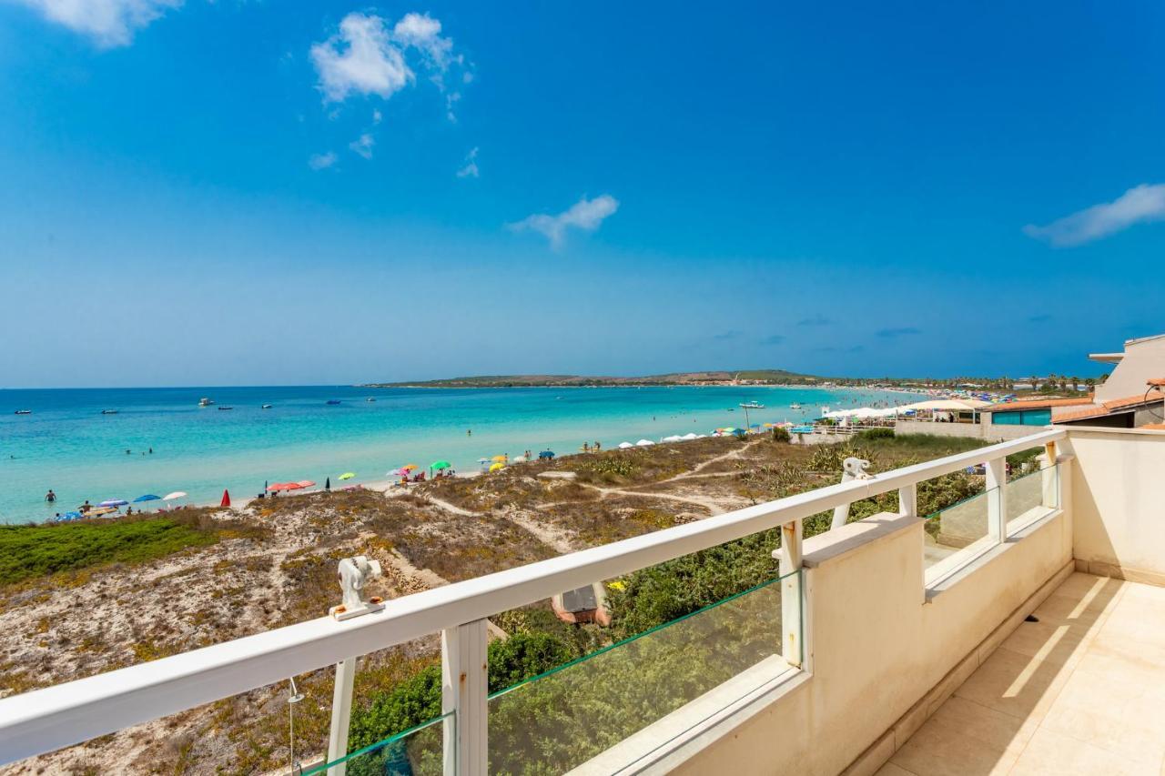 Appartamento Fronte Mare - Waterfront Apartment Putzu Idu Exterior foto